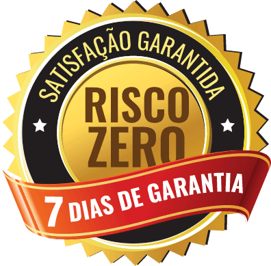 selo de garantia de risco zero, 7 dias de garantia